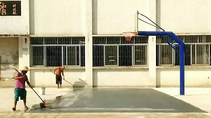 夏季戶外籃球架平時的養護你知道多少？