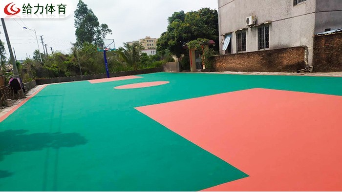 彩色籃球場(chǎng)造價(jià)